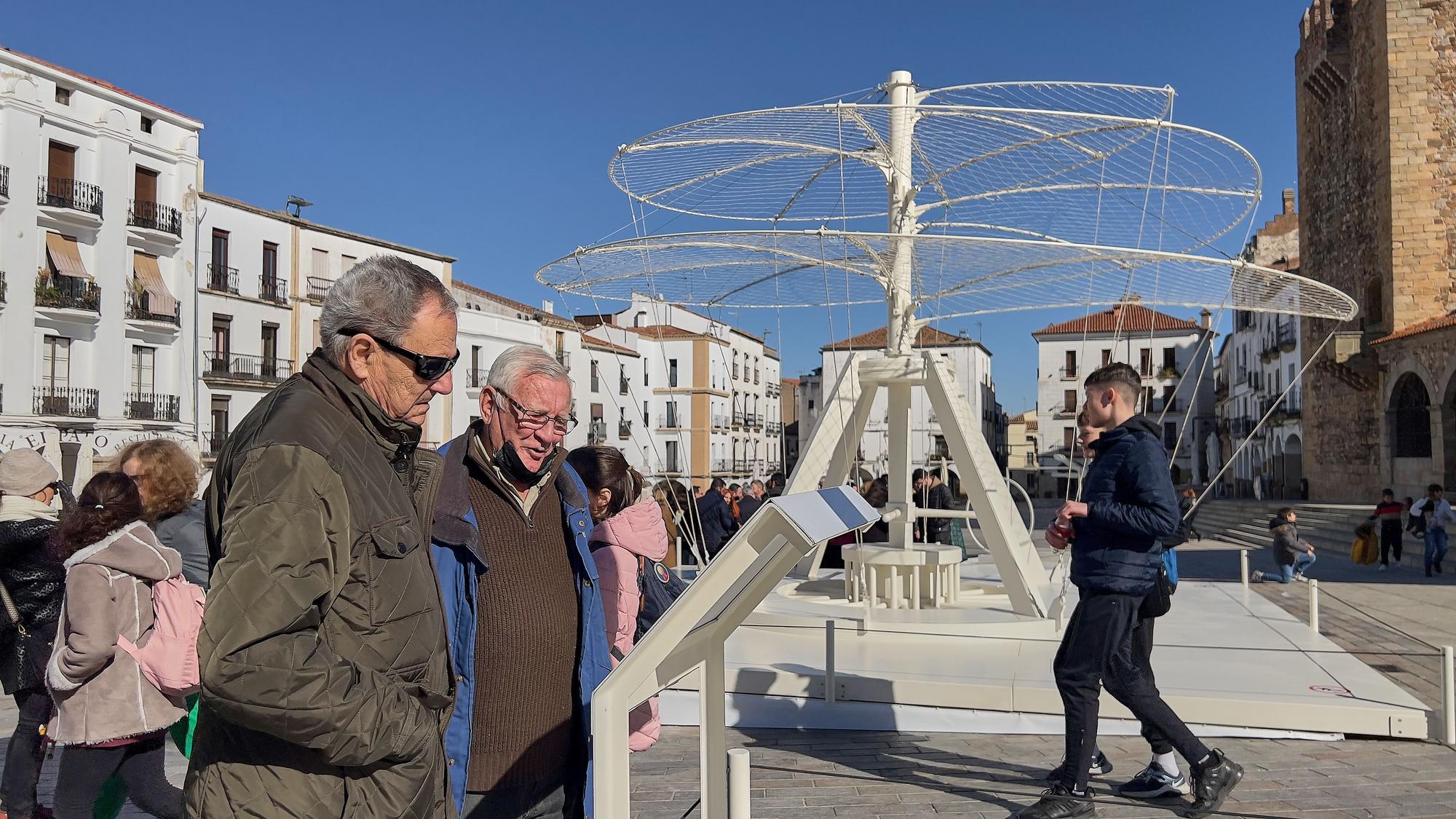 Exposición de Leonardo Da Vinci en Cáceres