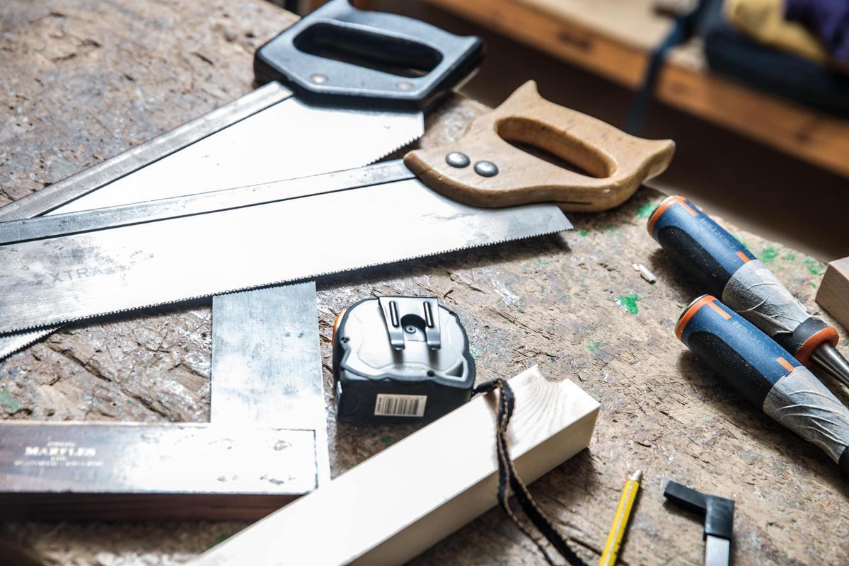 Herramientas en una imagen de archivo.