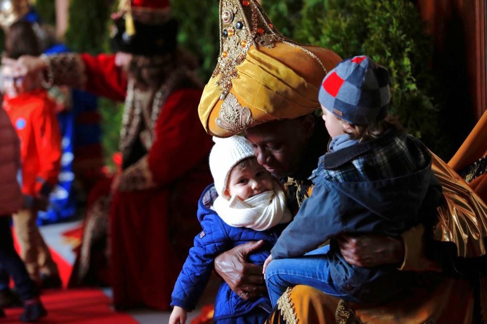 Recepción a los Reyes Magos en el Teatro Campoamor