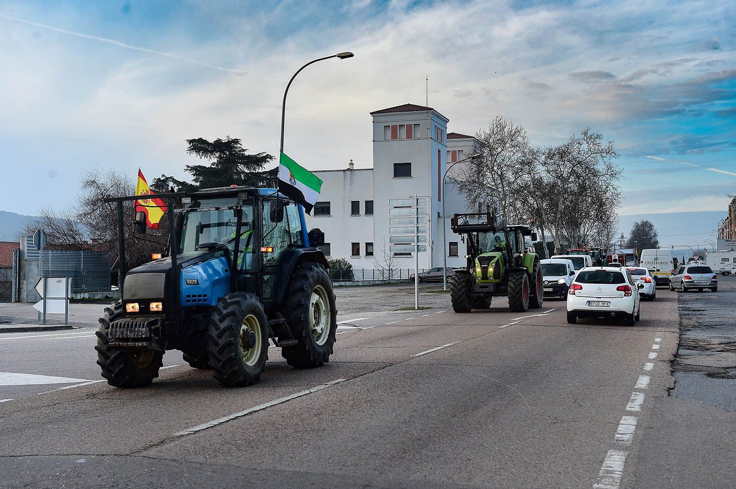 Galería | La tractorada en Plasencia