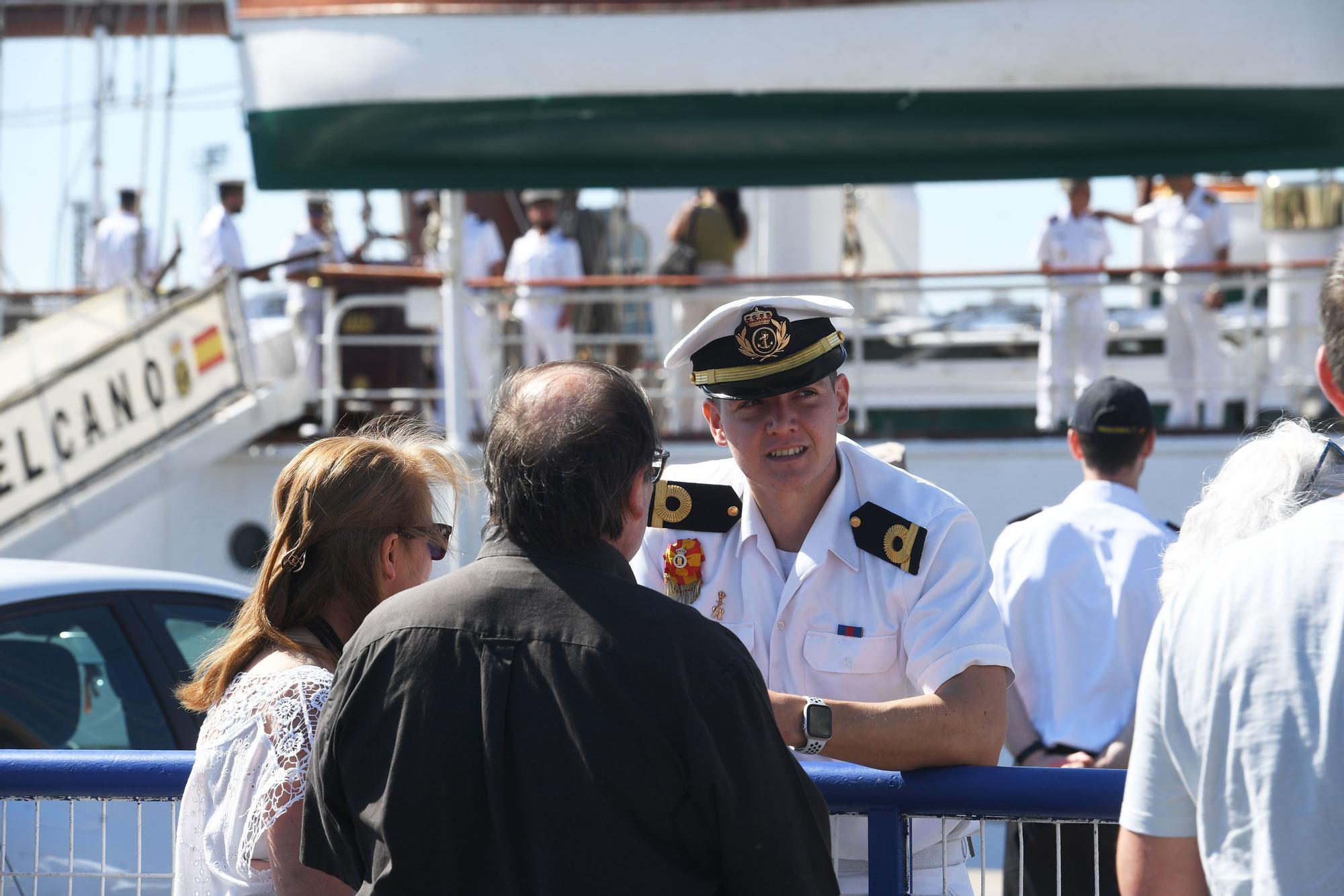 El 'Juan Sebastián de Elcano' ya está en A Coruña