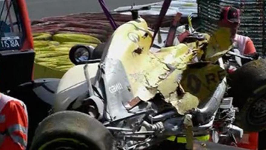 Accidente de Magnussen