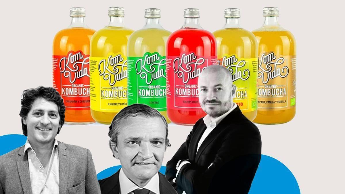 Los tres hombres al frente del imperio femenino de la kombucha.