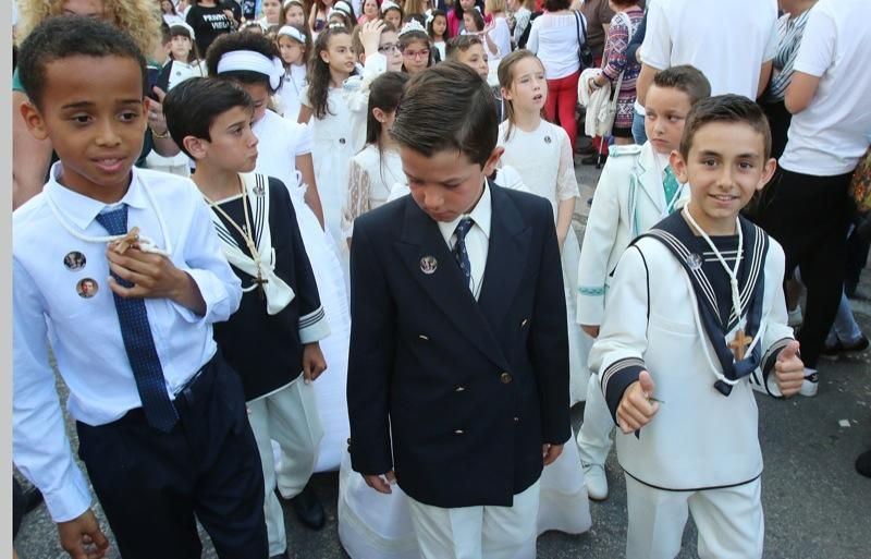 Procesión de María Auxiliadora en Capuchinos