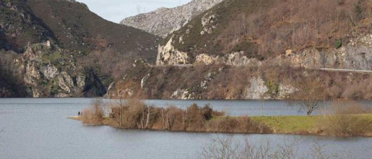 El embalse de Rioseco.