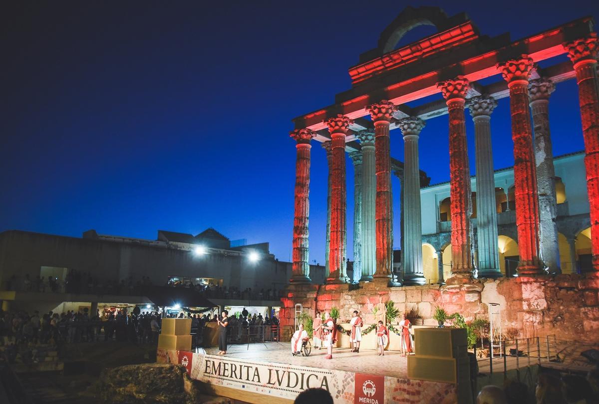 Celebración de Emerita Lvdica, en una edición pasada.