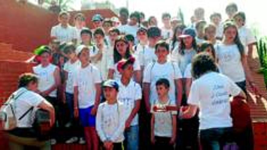 400 alumnos recorren el Camino Mozárabe