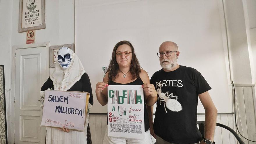 Una ‘cadena a la fresca’ recorrerá Palma para reclamar medidas contra la saturación turística