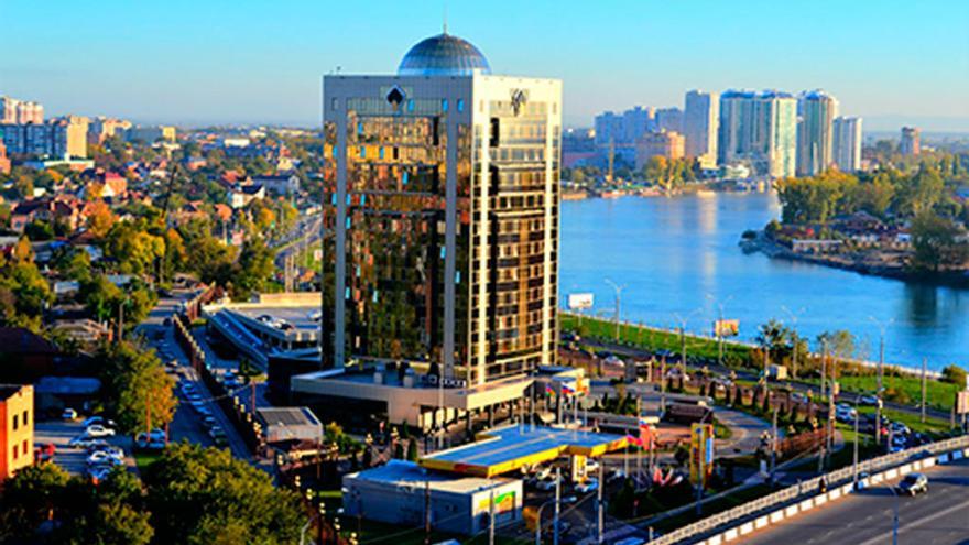 Vista panorámica de Krasnodar, la ciudad en la que jugará el Celta // Wikimedia