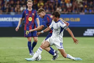 El Barça tomba el Como al final de la primera part i mostra bona forma per iniciar la lliga (5-0)