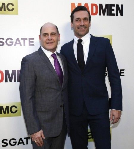 Los intérpretes de la serie 'Mad Men' han acudido al preestreno de la nueva temporada en Los Ángeles. Allí estaban Christina Hendricks, January Jones y John Slattery, entre otros.