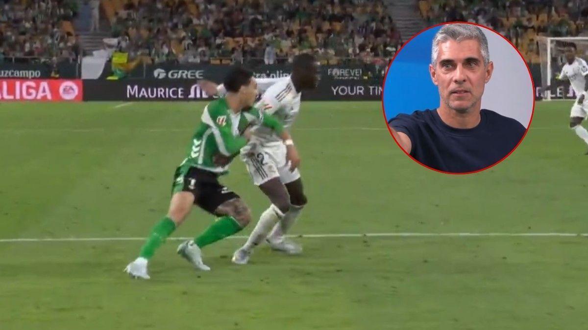 La falta sobre Mendy que protestó el madridismo