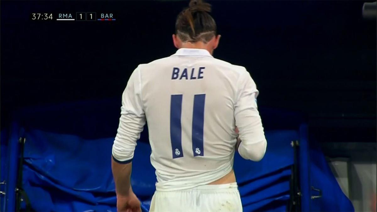 Gareth Bale, sustituido