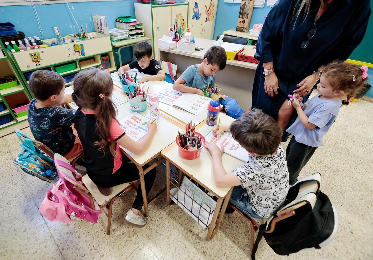 El CEIP Los Campitos, una escuela rural con quince niños