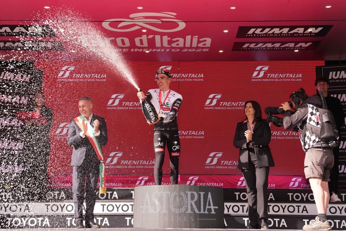  La etapa 7 del Giro de Italia, en imágenes.