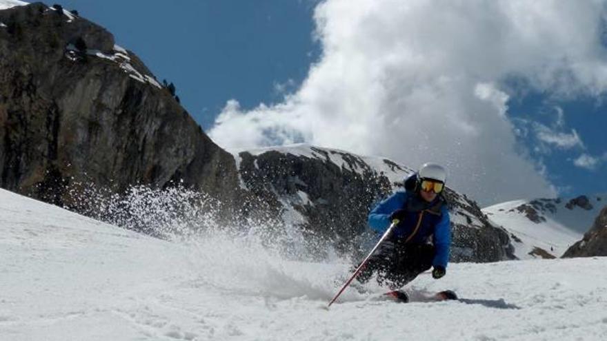 L&#039;estació de Masella en una de les últimes jornades de la temporada