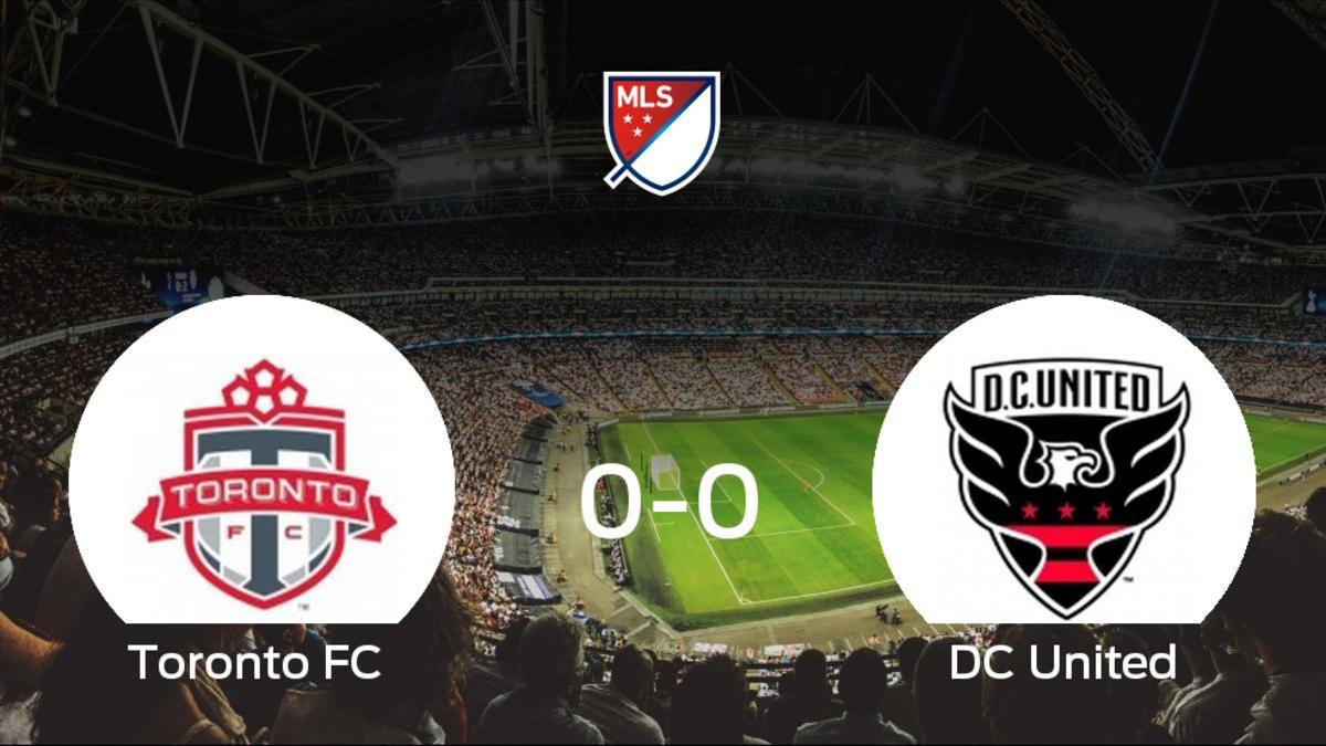 El Toronto FC y el DC United se repartieron los puntos tras un empate a 0