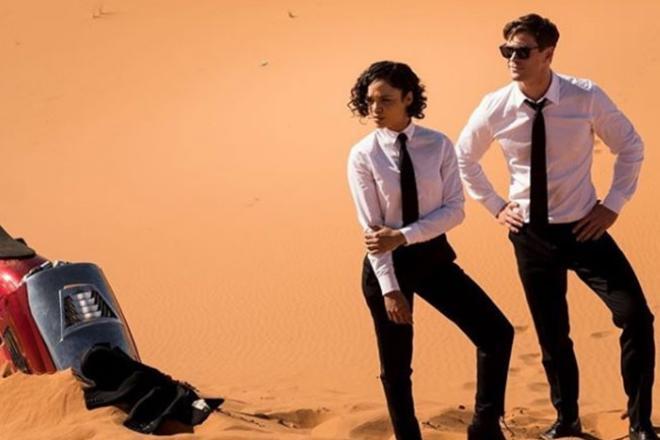 La pareja protagonista 'Men in Black: International'