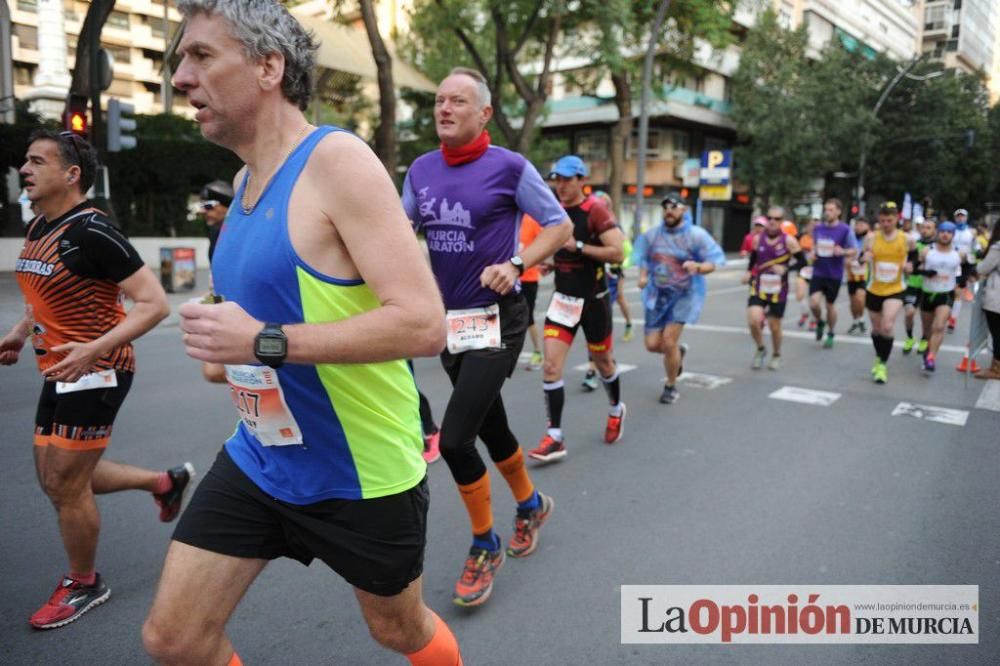 Murcia Maratón. Salida