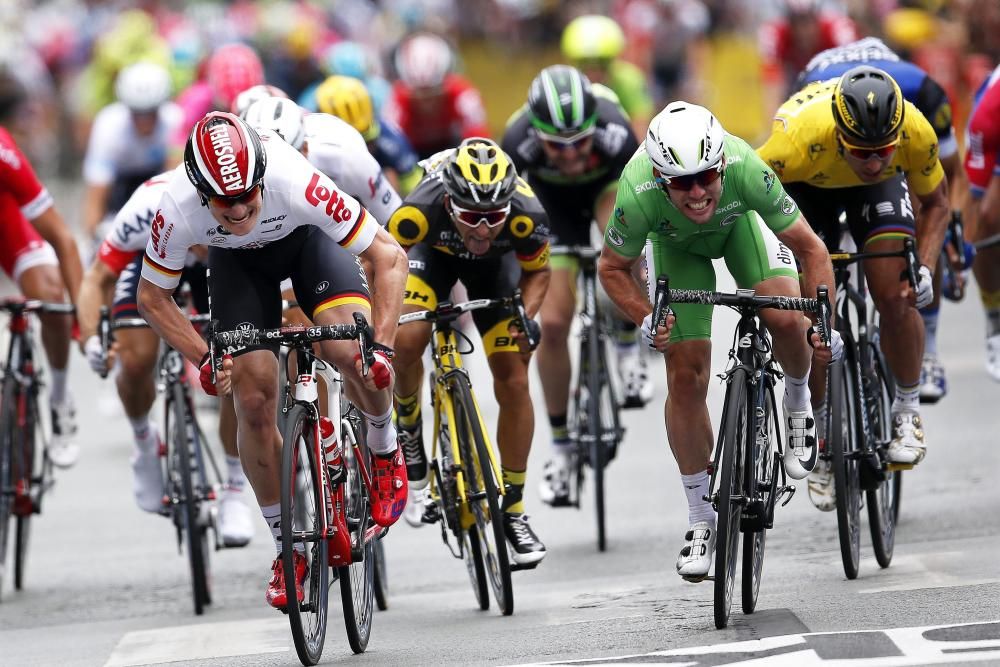 Les imatges de la tercera etapa del Tour de França