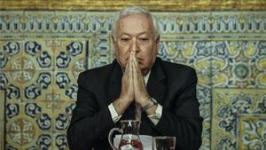 El Ministro de Asuntos Exteriores José Manuel García Margallo.