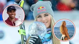 Así es Lindsey Vonn: La 'polémica' atleta y modelo de 41 años sin rodilla que quiso desafiar la física en los Juegos Olímpicos de Invierno