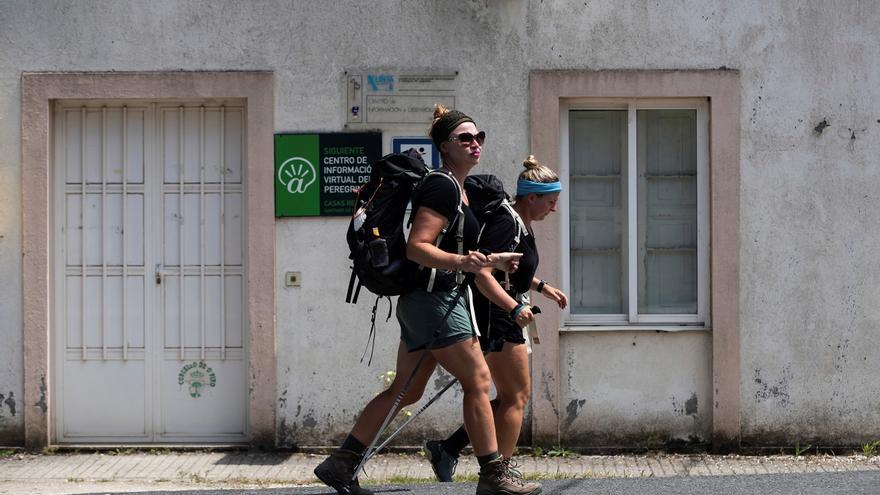 Viajeros estadounidenses en España.