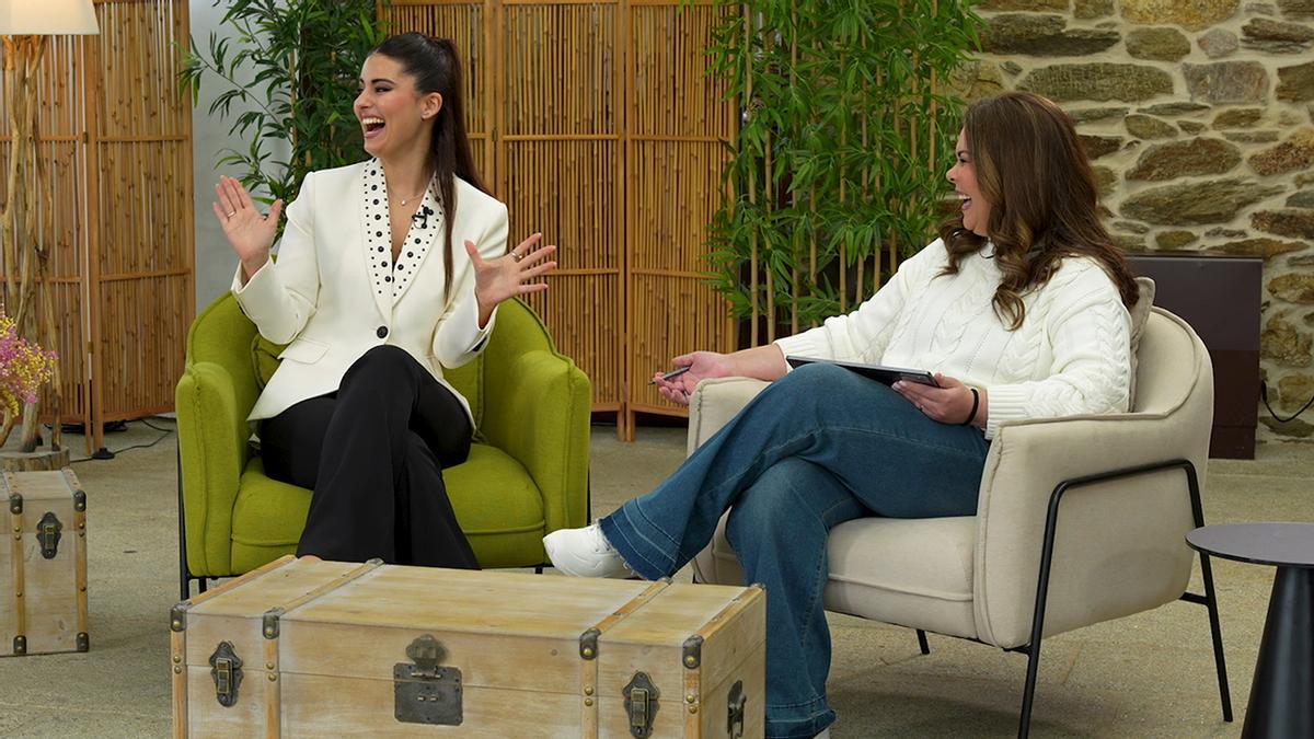 María José Campanario e noelia Rey durante o episodio de A grande escolla de esta noite