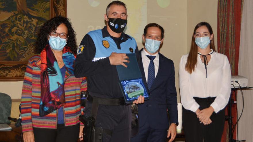 Un momento del acto celebrado en el Cabildo de La Palma.