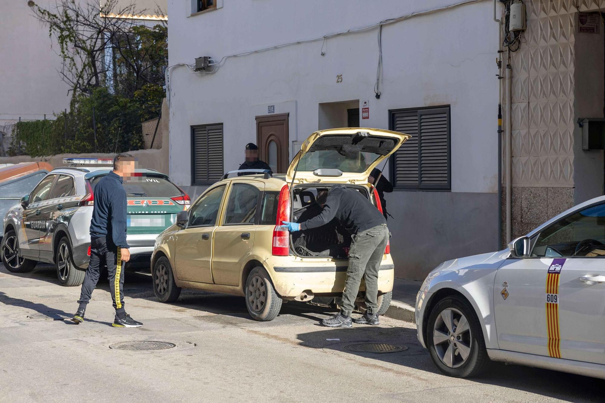 La operación antidroga de la Guardia Civil en Mallorca, en imágenes