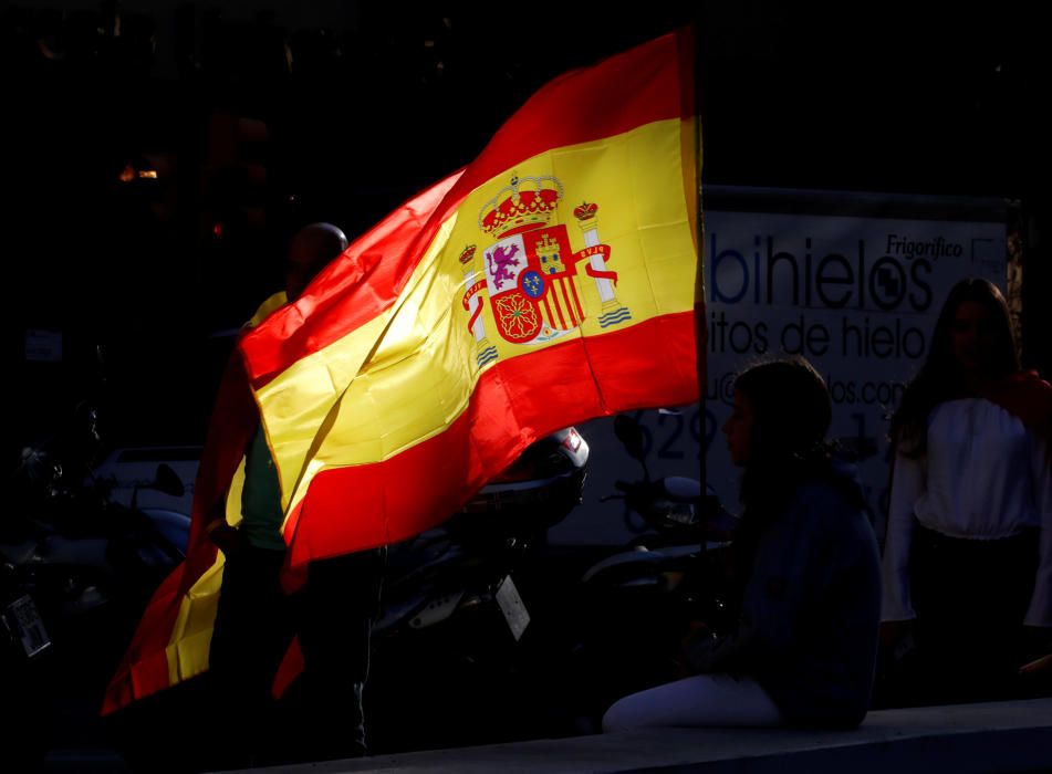 Manifestación en Barcelona por la unidad de España