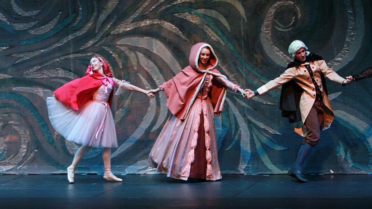 Un momento de la actuación del Ballet Nacional Ruso en Ourense.