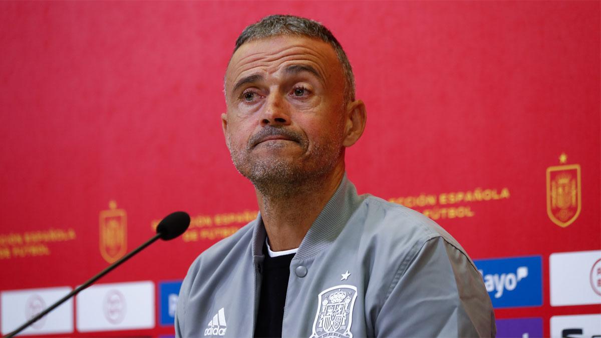 Luis Enrique habló de la lista ante Albania e Islandia