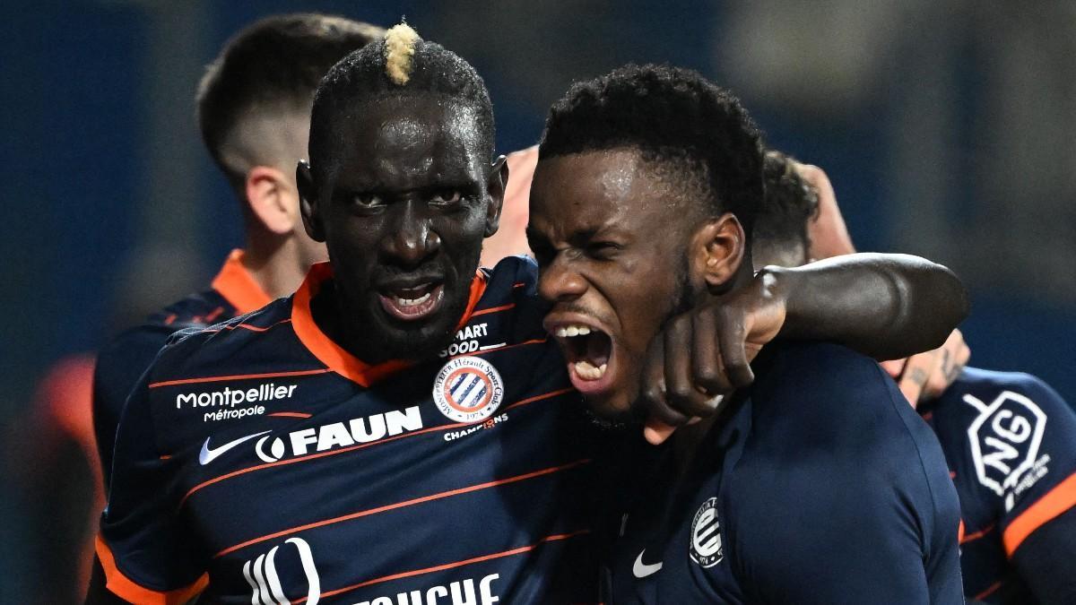 Sakho celebrando con Mavididi