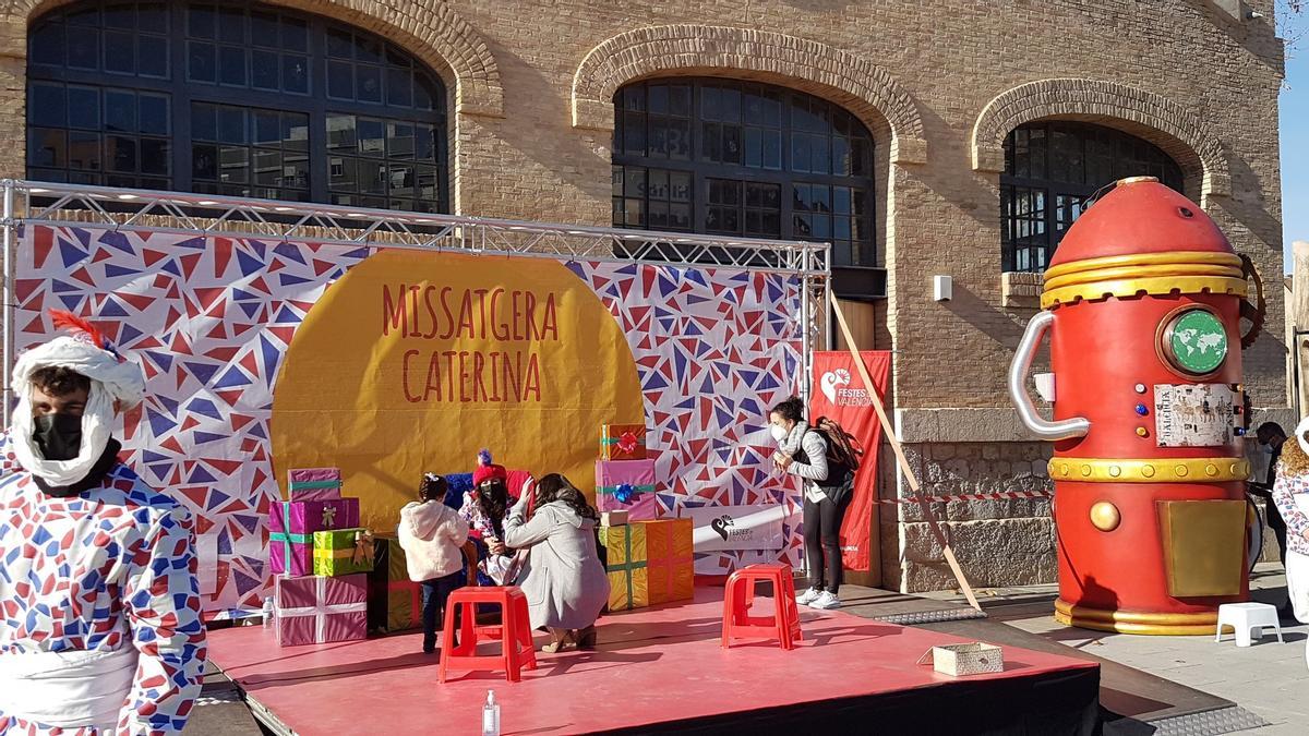 La Missatgera Caterina en la etapa del Rialto