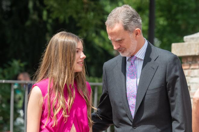 La confirmación de la Infanta Sofía, en imágenes