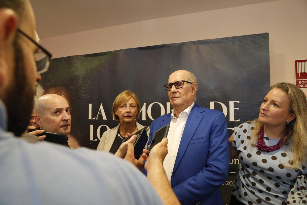 En imágenes: Así fue la visita de Pérez Simón a Avilés