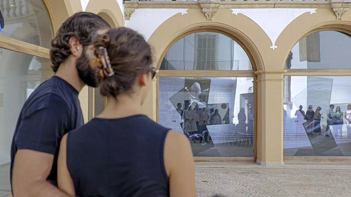 VÍDEO | El Consell de Mallorca y Es Baluard Museu inauguran 'Digital Splash', la última exposición que Fabrizio Plessi preparó antes de su muerte