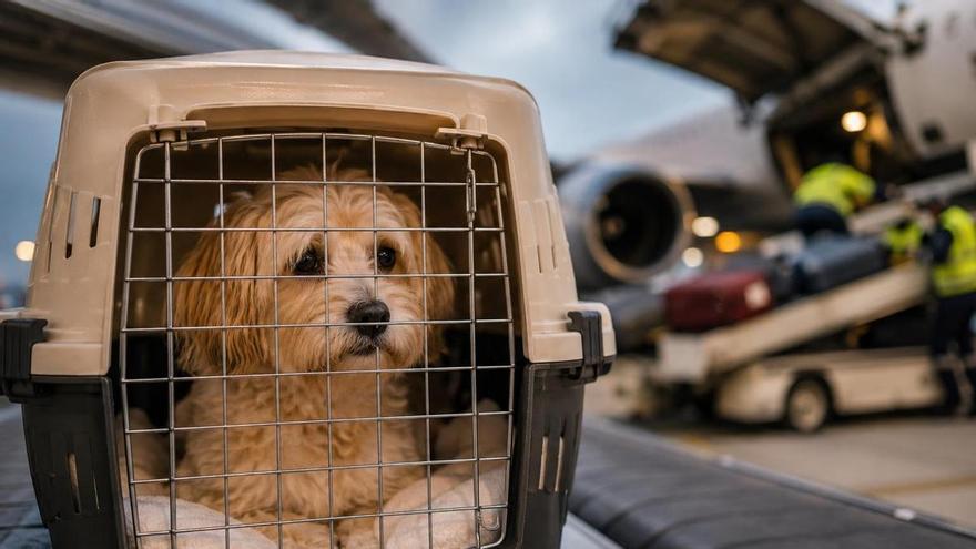 Pesa solo 6,5 kilos, pero tuvo que viajar en bodega desde Alicante a Buenos Aires: la historia de Cala reabre el debate sobre las mascotas en los aviones