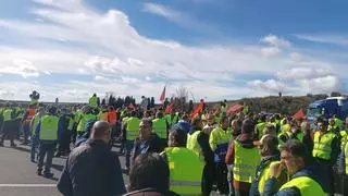 Los agricultores de Zamora vuelven a alzar la voz y cortan la A-6