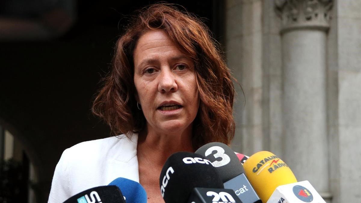 La alcaldesa de Girona, Marta Madrenas, el 17 de octubre del 2019