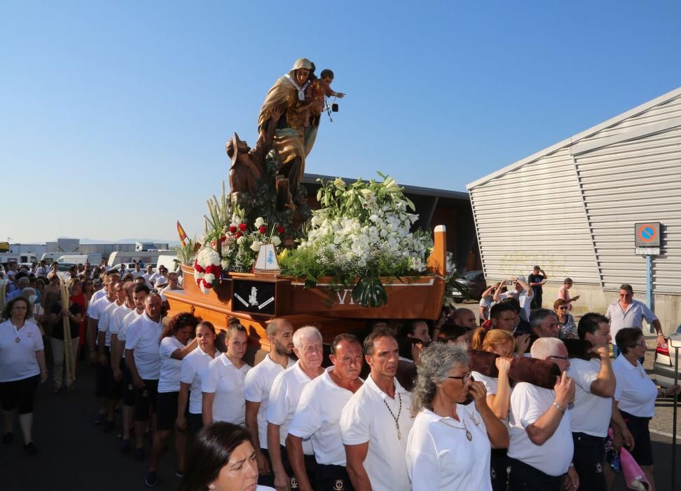 Procesión de la Virgen del Carmen 2017 en Arousa