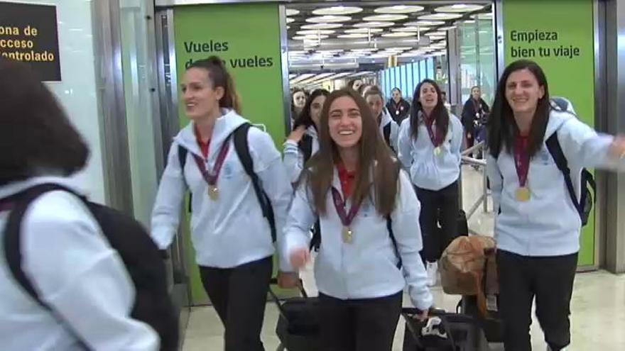 Llegan a Madrid las campeonas de Europa de fútbol sala femenino