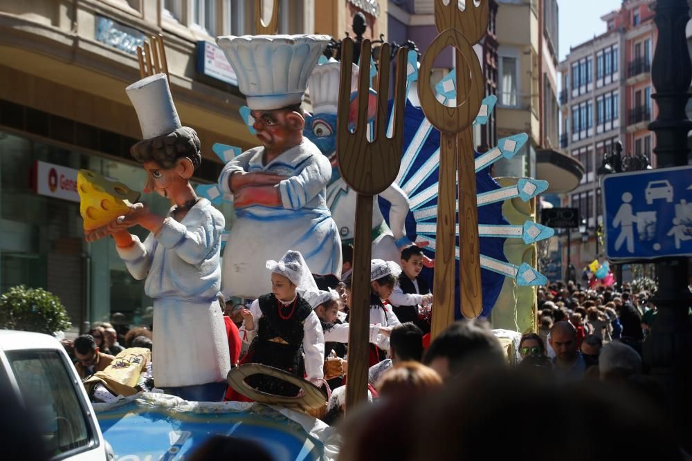 Pregón y desfile de las fiestas de El Bollo en Avilés