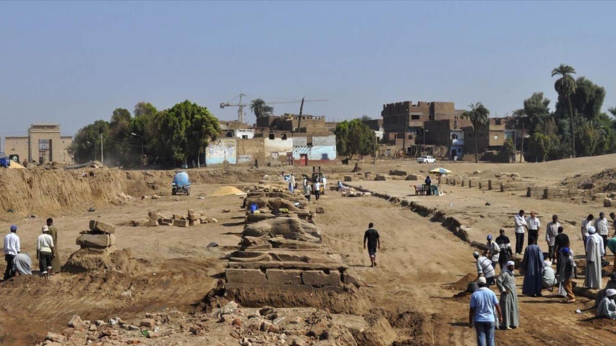 Excavaciones en Egipto