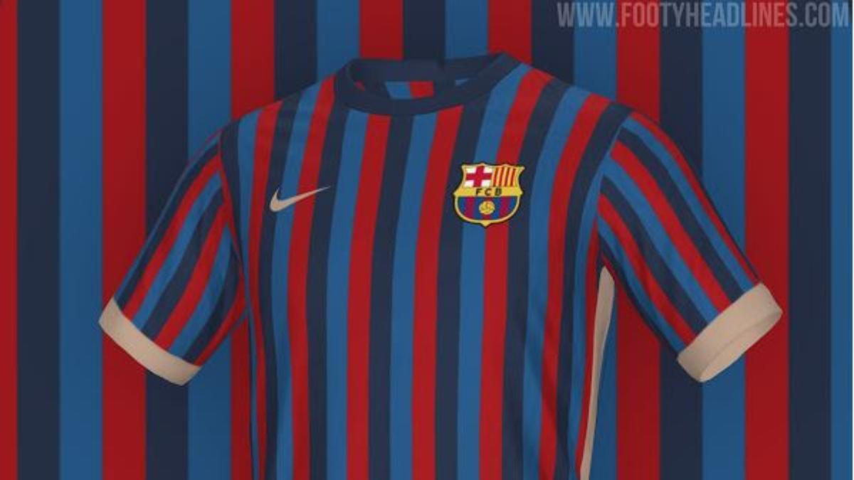 Posible camiseta del Barça para 2022-23