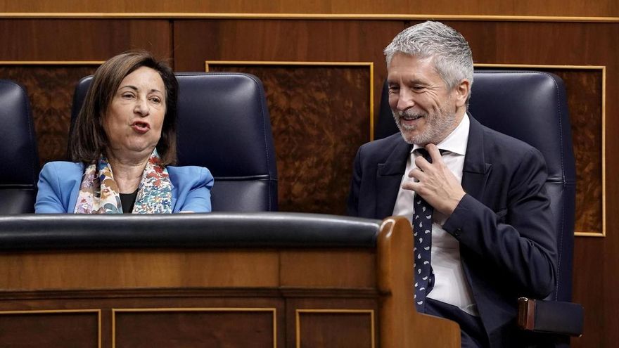 Marlaska y Robles señalan a Vox como responsable de los disturbios de Torre Pacheco
