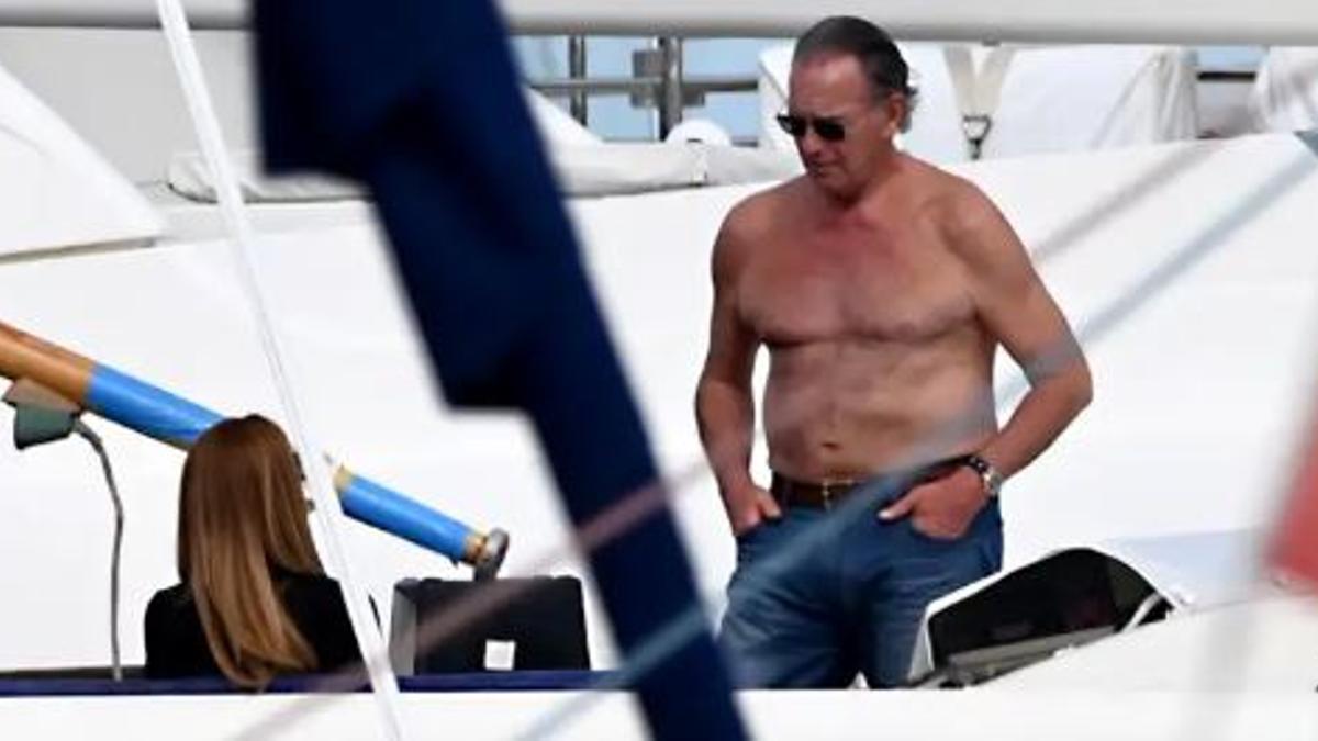 Bertín Osborne se desata en altamar