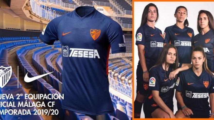 El Málaga pone a la venta su segunda equipación