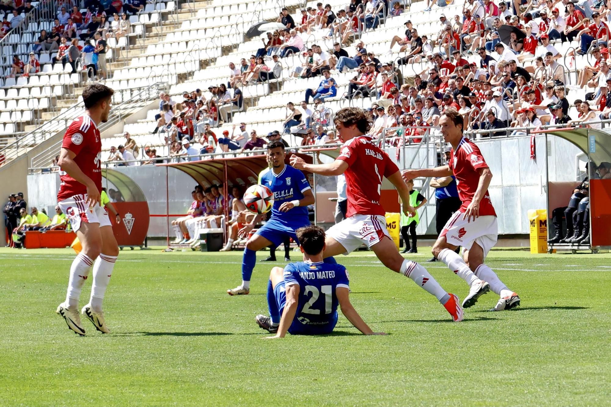 Real Murcia - UD Melilla, en imágenes